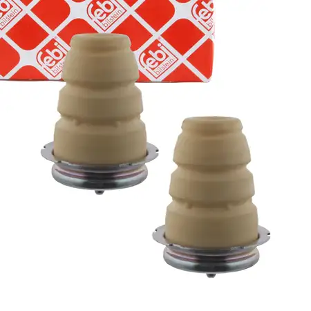 2x febi 36852 Anschlagpuffer Gummianschlag f&uuml;r CITROEN Jumper PEUGEOT Boxer FIAT hinten