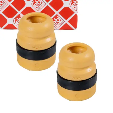 2x febi 38574 Anschlagpuffer Gummianschlag f&uuml;r MERCEDES W204 S204 C204 A207 C207 vorne