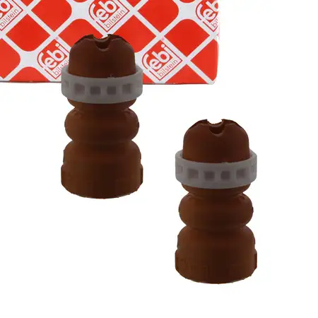 2x febi 44903 Anschlagpuffer Gummianschlag f&uuml;r VW Golf 7 SEAT Leon 5F Hinten 5Q0511357M