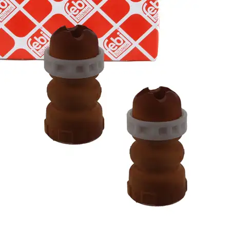 2x febi 45534 Anschlagpuffer Gummianschlag f&uuml;r VW Golf 7 SEAT Leon 5F CUPRA Leon KL hinten