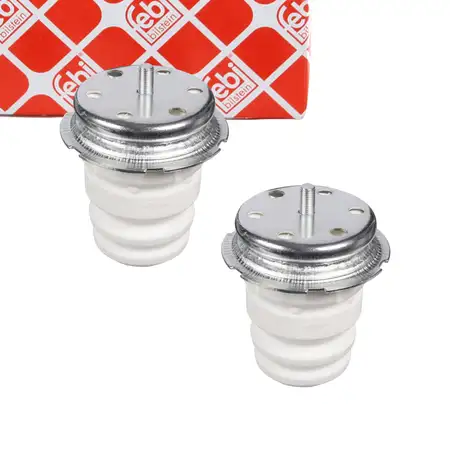 2x febi 46108 Anschlagpuffer Gummianschlag f&uuml;r CITROEN Jumper PEUGEOT Boxer FIAT hinten