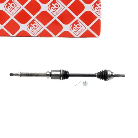 febi Antriebswelle Gelenkwelle f&uuml;r NISSAN Qashqai/+2 1 5-Gang Schaltget. vorne rechts
