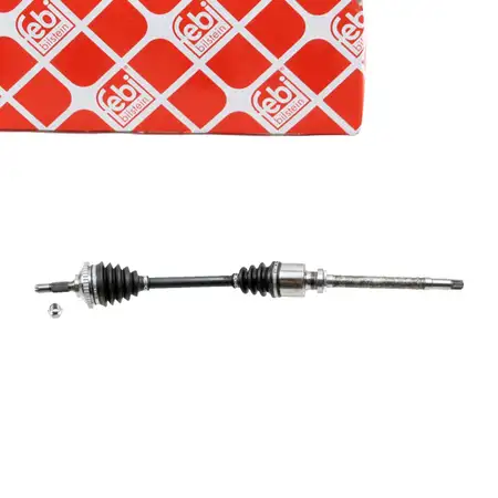febi 181261 Antriebswelle Gelenkwelle f&uuml;r PEUGEOT mit ABS &amp; Schaltgetriebe vorne rechts