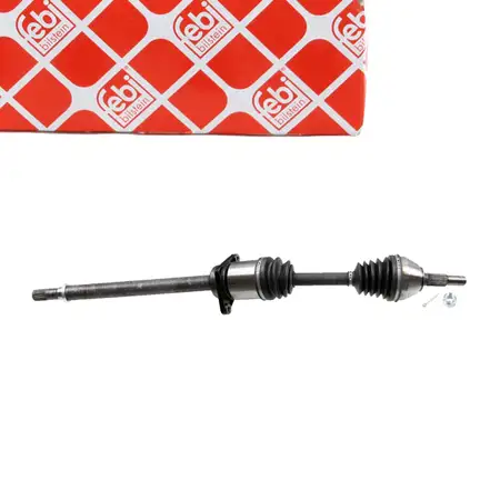 febi Antriebswelle Gelenkwelle f&uuml;r NISSAN Qashqai X-Trail 2 RENAULT Koleos 1 vorne rechts