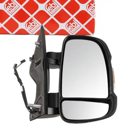 febi KOMPLETT Au&szlig;enspiegel f&uuml;r CITROEN Jumper 2 FIAT Ducato 250_ PEUGEOT Boxer rechts