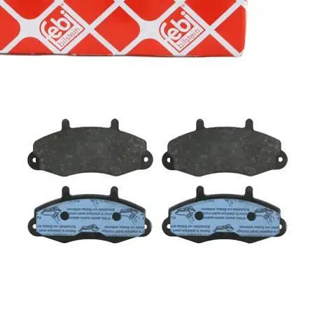 febi Bremsbel&auml;ge Bremsbelagsatz f&uuml;r FORD Transit/Tourneo Felgengr&ouml;&szlig;e 14 Zoll vorne 1074971