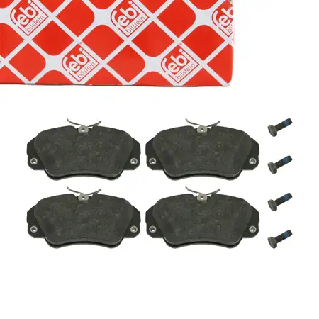 febi 16031 Bremsbel&auml;ge Bremsbelagsatz f&uuml;r OPEL Omega A Omega B Senator B vorne 1605004