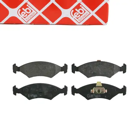 febi Bremsbel&auml;ge Bremsbelagsatz f&uuml;r FORD Courier J5 J3 Puma bis Bj. 02.2000 vorne 1010503