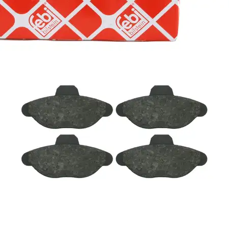 febi 16082 Bremsbel&auml;ge Bremsbelagsatz f&uuml;r FIAT Cinquecento 170 0.7 0.9 1.1 vorne 5892786