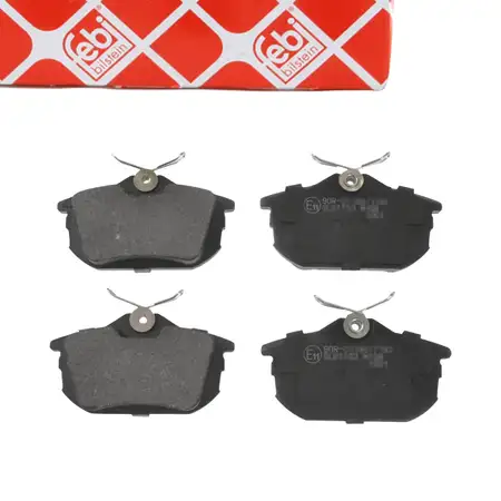 febi Bremsbel&auml;ge Bremsbelagsatz f&uuml;r MITSUBISHI Colt 6 Space Star Carisma VOLVO S40 hinten