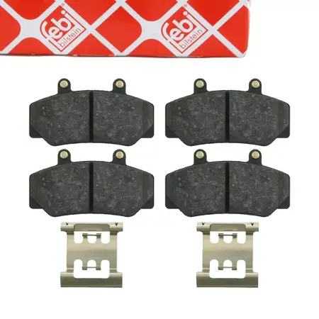 febi Bremsbel&auml;ge Bremsbelagsatz f&uuml;r VOLVO 740 744 745 760 704 764 940 2 944 960 964 vorne