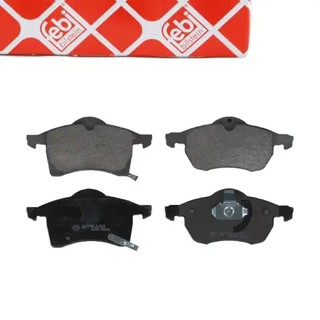 febi 16232 Bremsbel&auml;ge Bremsbelagsatz f&uuml;r OPEL Astra G Zafira A 1.6-2.2 vorne 1605009