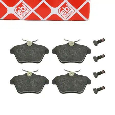 febi 16245 Bremsbel&auml;ge Bremsbelagsatz f&uuml;r ALFA ROMEO 156 932 166 936 LANCIA Kappa hinten