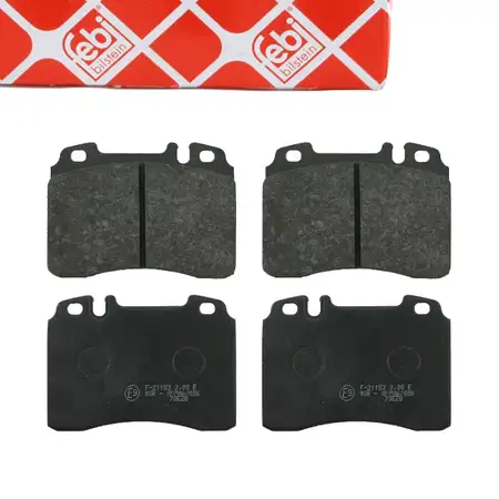 febi 16247 Bremsbel&auml;ge Bremsbelagsatz f&uuml;r MERCEDES-BENZ W124 E500 SL R129 vorne 0014209420