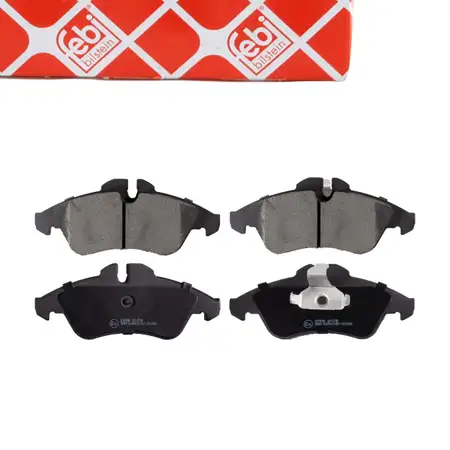 febi Bremsbel&auml;ge Bremsbelagsatz f&uuml;r MERCEDES Sprinter 901-904 Vito V-Klasse 638/2 vorne