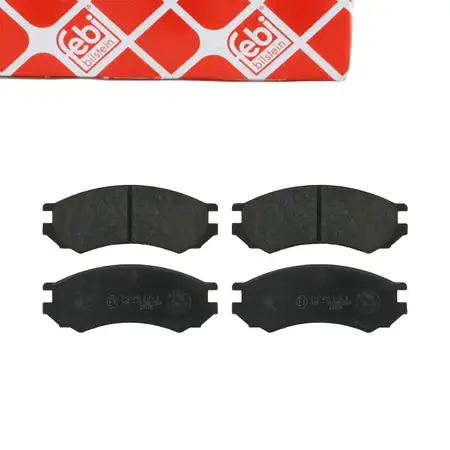 febi 16268 Bremsbel&auml;ge Bremsbelagsatz f&uuml;r NISSAN Primera P10 1.6 2.0D vorne 41060-51E88