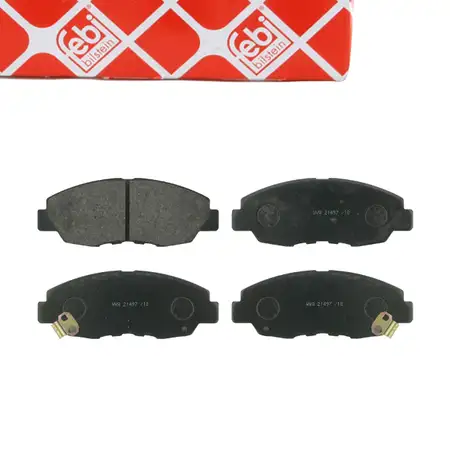 febi 16296 Bremsbel&auml;ge Bremsbelagsatz f&uuml;r HONDA Accord 4 5 CB CC CD CE vorne 06450-S82-A00
