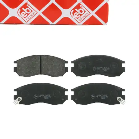 febi Bremsbel&auml;ge Bremsbelagsatz f&uuml;r MITSUBISHI Colt 3 4 Eclipse 1 2 3 Galant 6 7 8 vorne