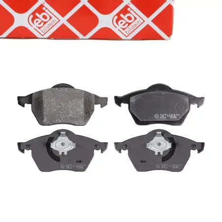febi Bremsbel&auml;ge Bremsbelagsatz f&uuml;r VW Golf 3 Passat B5 AUDI A3 8L SEAT Ibiza 3 6L vorne