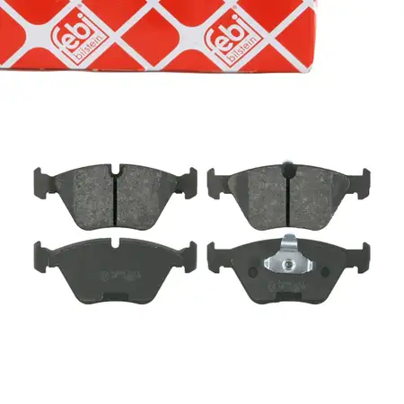 febi 16349 Bremsbel&auml;ge Bremsbelagsatz f&uuml;r BMW 5er Bj. 11.1996-05.2004 vorne 34111164627