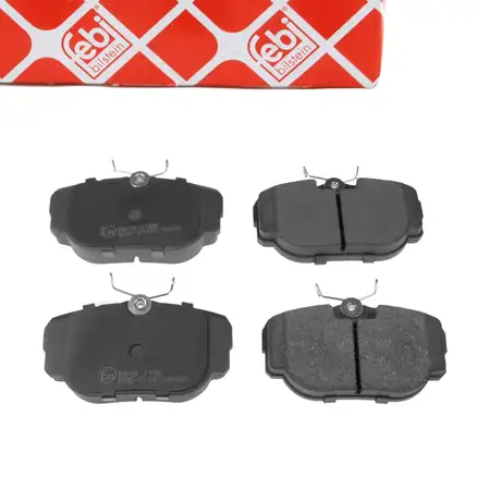 febi Bremsbel&auml;ge Bremsbelagsatz f&uuml;r LAND ROVER Discovery 2 L318 Range Rover 2 P38A hinten