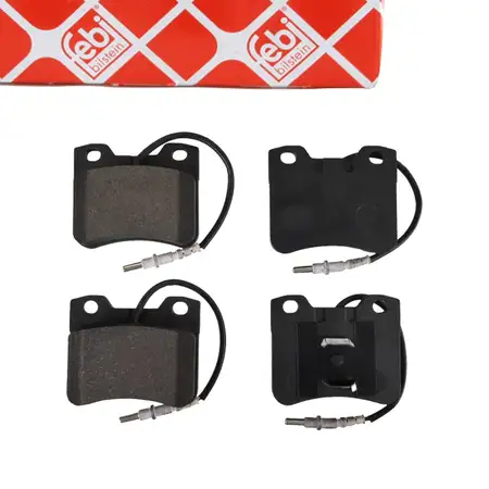 febi 16368 Bremsbel&auml;ge + Warnkontakt f&uuml;r CITROEN AX ZA PEUGEOT 106 1 2 1A 1C vorne 4252.84