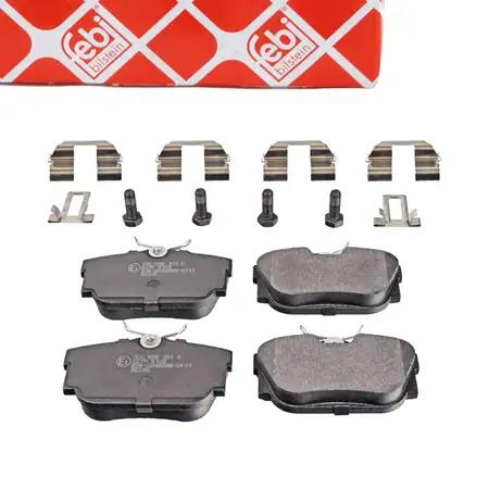 febi 16382 Bremsbel&auml;ge Bremsbelagsatz f&uuml;r VW Transporter California T4 hinten 701615423