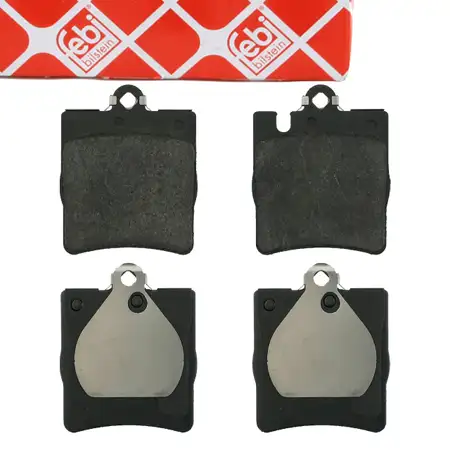febi 16399 Bremsbel&auml;ge f&uuml;r MERCEDES W203 S203 C/A209 C/A208 W210 S210 hinten 0034205220