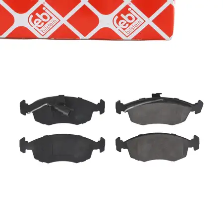 febi Bremsbel&auml;ge + Warnkontakt f&uuml;r FIAT Palio 178 171 Palio Weekend 178 173 373 374 vorne