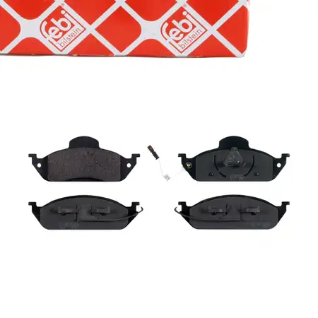 febi 16410 Brake Pads Brake Pad Set + Warning Switch for MERCEDES ML W163 Front 1634200020