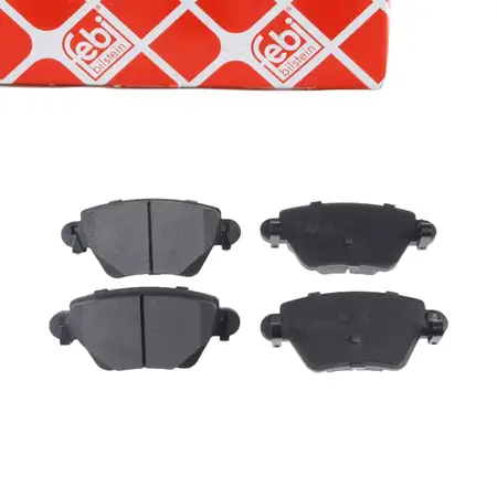 febi Bremsbel&auml;ge Bremsbelagsatz f&uuml;r FORD Mondeo 2 3 RENAULT Kangoo JAGUAR X-Type hinten