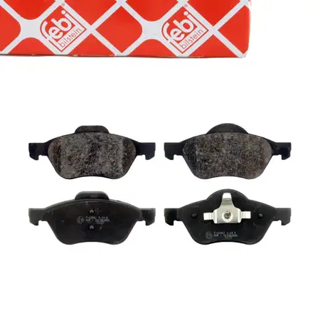 febi Bremsbel&auml;ge Bremsbelagsatz f&uuml;r RENAULT Twingo 2 Laguna 2 3 Wind vorne 410600012R