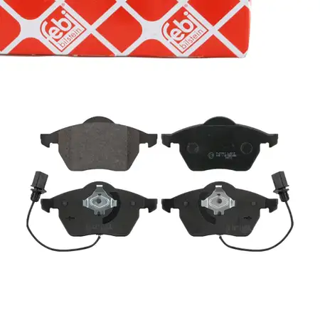 febi Bremsbel&auml;ge + Warnkontakt f&uuml;r VW Passat B5 B5.5 AUDI A4 B5 B6 B7 A6 SEAT Exeo vorne