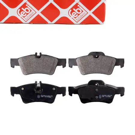febi Brake Pads Brake Pad Set for MERCEDES W211, W212, W220, W221, C218, C219, S211 (Rear)