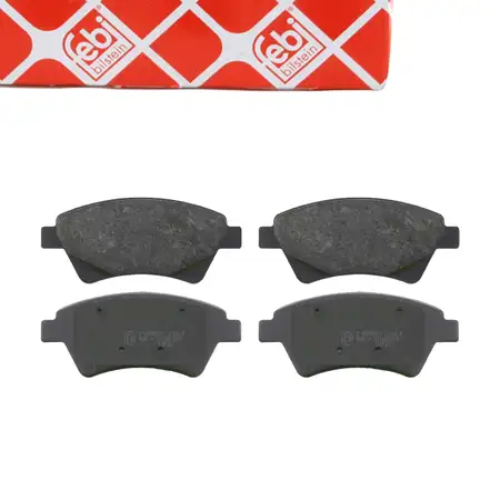 febi Bremsbel&auml;ge f&uuml;r RENAULT Scenic 2 Grand Scenic 2 Kangoo Megane 2 vorne 410601241R