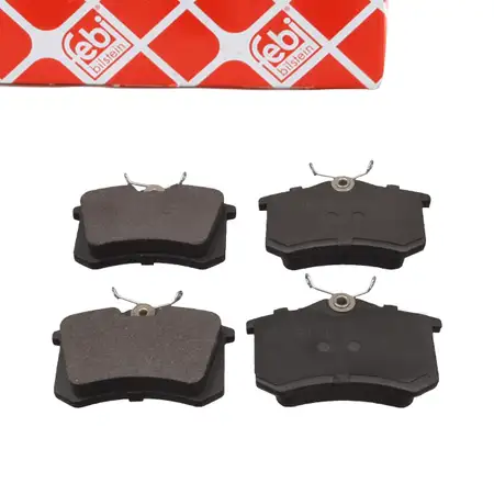 febi Bremsbel&auml;ge Bremsbelagsatz f&uuml;r AUDI A1 8X A2 8Z A3 8L 8P A4 SEAT Ibiza 2 3 4 hinten