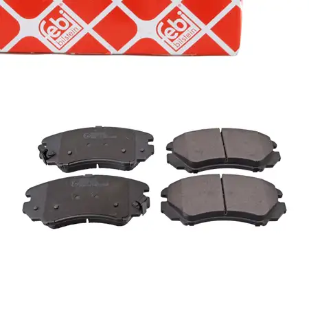 febi Bremsbel&auml;ge Bremsbelagsatz f&uuml;r HYUNDAI Coupe 1 2 Elantra 3 4 Sonata 4 5 KIA 1 vorne