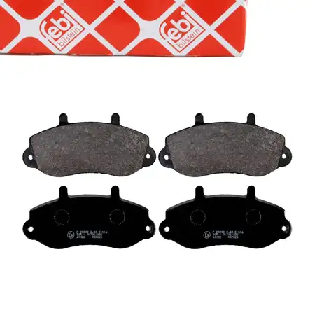 febi 16494 Bremsbel&auml;ge Bremsbelagsatz Bremskl&ouml;tze f&uuml;r OPEL Movano A RENAULT Master 2 vorne