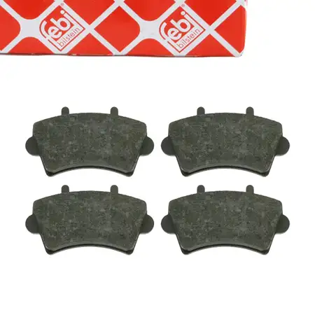 febi Bremsbel&auml;ge Bremsbelagsatz f&uuml;r OPEL Movano A RENAULT Master 2 NISSAN Interstar vorne