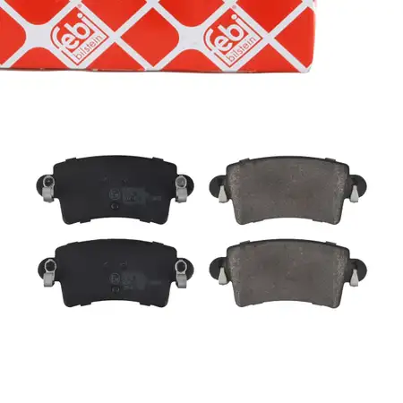 febi Bremsbel&auml;ge Bremsbelagsatz f&uuml;r OPEL Movano A RENAULT Master 2 NISSAN Interstar hinten
