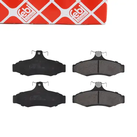 febi 16507 Bremsbel&auml;ge Bremsbelagsatz f&uuml;r DAEWOO Leganza KLAV Nubira J100 hinten 96245179