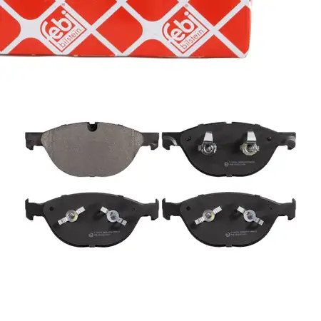 febi 16519 Bremsbel&auml;ge Bremsbelagsatz f&uuml;r BMW 5er E60 E61 6er E63 E64 7er E65 E66 vorne