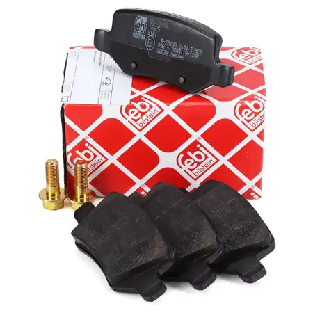 febi 16525 Brake Pads Brake Pad Set for MERCEDES W168 W169 W245 Vaneo Rear 1684200420