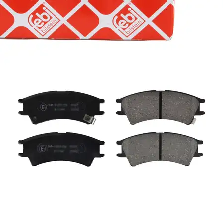 febi 16541 Bremsbel&auml;ge Bremsbelagsatz f&uuml;r HYUNDAI Atos 1.0i 1.1 Bj. 02.1998-12.2008 vorne