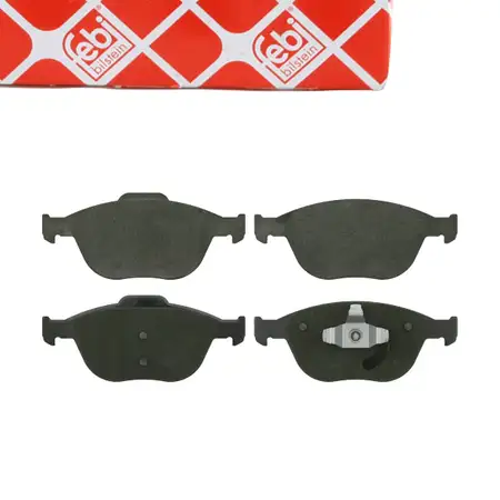 febi Bremsbel&auml;ge Bremsbelagsatz f&uuml;r FORD Focus 1 ST170 Fiesta 5 Transit Connect vorne