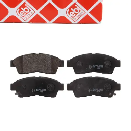 febi Bremsbel&auml;ge Bremsbelagsatz f&uuml;r TOYOTA Corolla E10 E11 RAV 4 1 Celica T19 Camry vorne