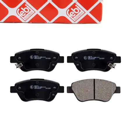 febi 16627 Bremsbel&auml;ge Bremsbelagsatz f&uuml;r FIAT Doblo 119 223 Panda OPEL Adam Corsa D vorne