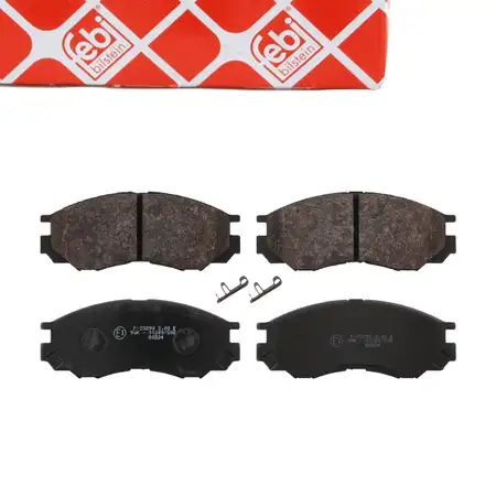 febi Bremsbel&auml;ge Bremsbelagsatz f&uuml;r MITSUBISHI L200 K7_T K6_T 2.0 L300 3 P1_T 2.5D vorne