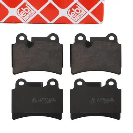febi 16671 Bremsbel&auml;ge Bremsbelagsatz VW Touareg 7L PR-Nr. 1KQ f&uuml;r 330mm hinten 7L6698451B