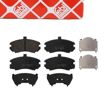 febi 16700 Bremsbel&auml;ge Bremsbelagsatz f&uuml;r HYUNDAI Elantra 3 XD Matrix FC vorne 58101-2DA50